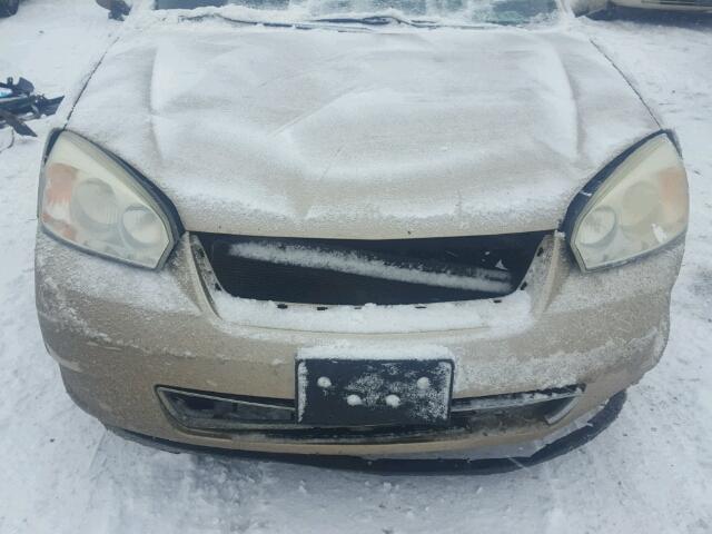 1G1ZT58F37F176917 - 2007 CHEVROLET MALIBU LT Qızıl foto 9