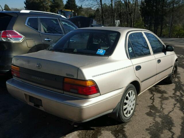 1NXAE04B6SZ333750 - 1995 TOYOTA COROLLA GOLD photo 4