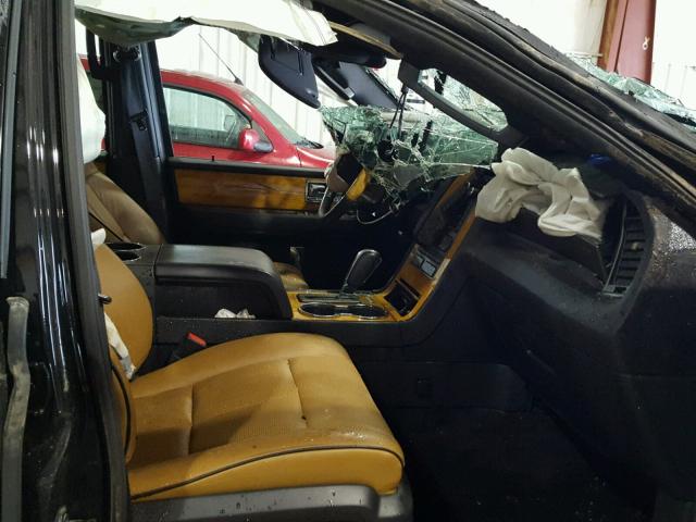 5LMJJ3H54EEL08830 - 2014 LINCOLN NAVIGATOR BLACK photo 5