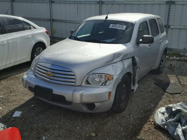 3GNBAAFW5BS572689 - 2011 CHEVROLET HHR LS Plata foto 2