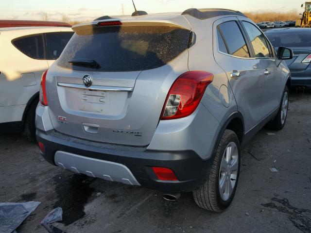 KL4CJESB1GB749324 - 2016 BUICK ENCORE SILVER photo 4