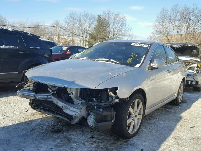 JH4CL96984C017565 - 2004 ACURA TSX SILVER photo 2