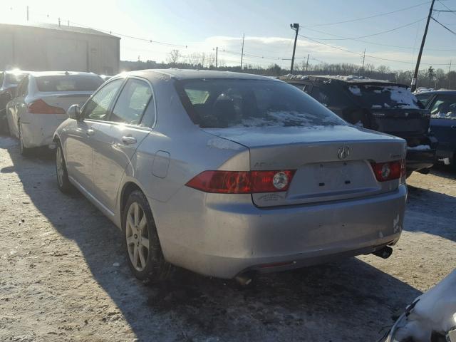 JH4CL96984C017565 - 2004 ACURA TSX SILVER photo 3
