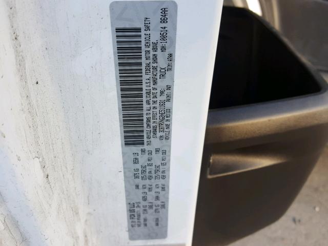 3C6TRVNG2HE511631 - 2017 RAM PROMASTER 白色 照片 10