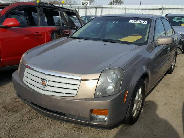 1G6DP577170182060 - 2007 CADILLAC CTS HI FEA BEIGE photo 2