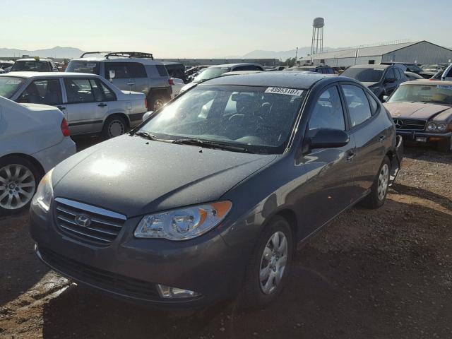 KMHDU46DX8U344037 - 2008 HYUNDAI ELANTRA GL GRAY photo 2