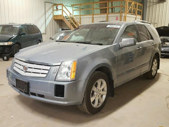 1GYEE437280152214 - 2008 CADILLAC SRX SILVER photo 2