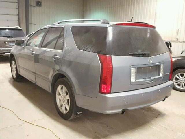 1GYEE437280152214 - 2008 CADILLAC SRX SILVER photo 3