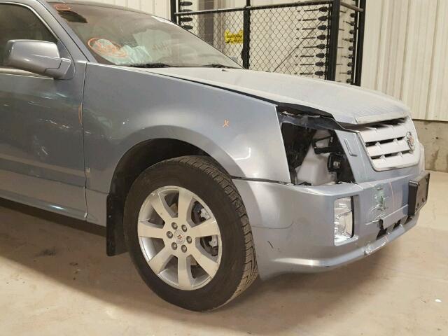 1GYEE437280152214 - 2008 CADILLAC SRX SILVER photo 9