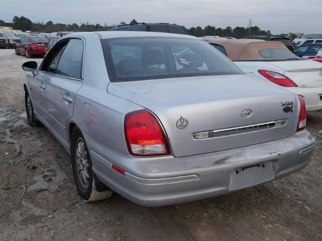 KMHFU45E22A184991 - 2002 HYUNDAI XG 350 SILVER photo 3