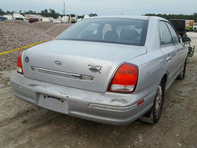 KMHFU45E22A184991 - 2002 HYUNDAI XG 350 SILVER photo 4