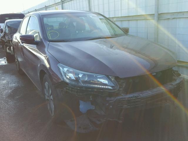 1HGCR2F35FA248183 - 2015 HONDA ACCORD LX BURGUNDY photo 1