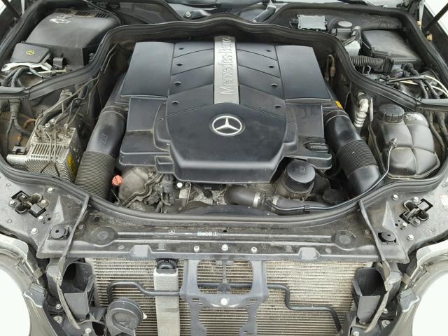 WDBUF83J34X121023 - 2004 MERCEDES-BENZ E 500 4MAT CHARCOAL photo 7