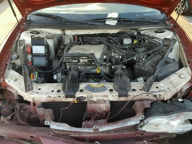 2G1WW12E549231892 - 2004 CHEVROLET MONTE CARL RED photo 7