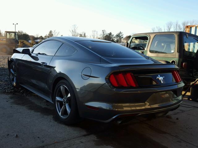 1FA6P8AMXF5398826 - 2015 FORD MUSTANG CHARCOAL photo 3