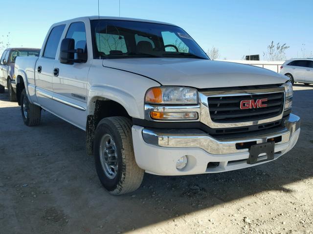 1GTHC23U25F821724 - 2005 GMC SIERRA C25 WHITE photo 1