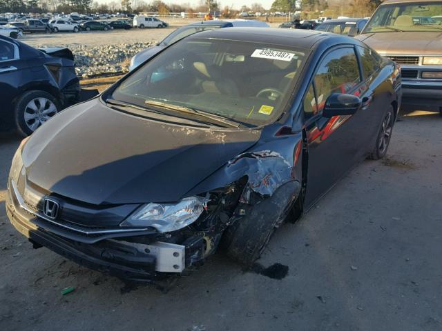 2HGFG3B80EH510962 - 2014 HONDA CIVIC EX BLACK photo 2