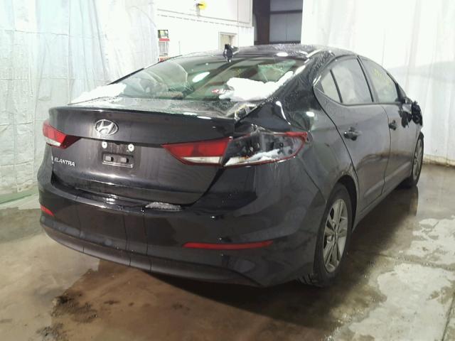 5NPD84LF0HH144132 - 2017 HYUNDAI ELANTRA SE BLACK photo 4