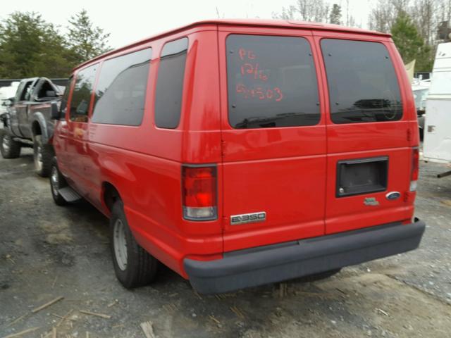 1FBSS3BL0BDB17525 - 2011 FORD ECONOLINE RED photo 3