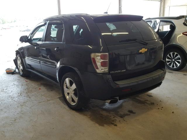 2CNDL937886061598 - 2008 CHEVROLET EQUINOX SP BLACK photo 3