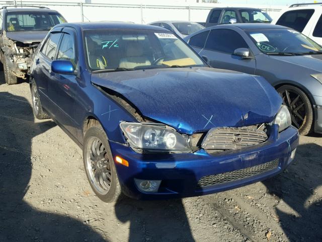 JTHBD182910017579 - 2001 LEXUS IS 300 BLUE photo 1