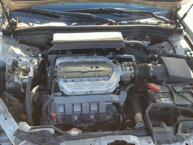 19UUA8F54AA024265 - 2010 ACURA TL SILVER photo 7