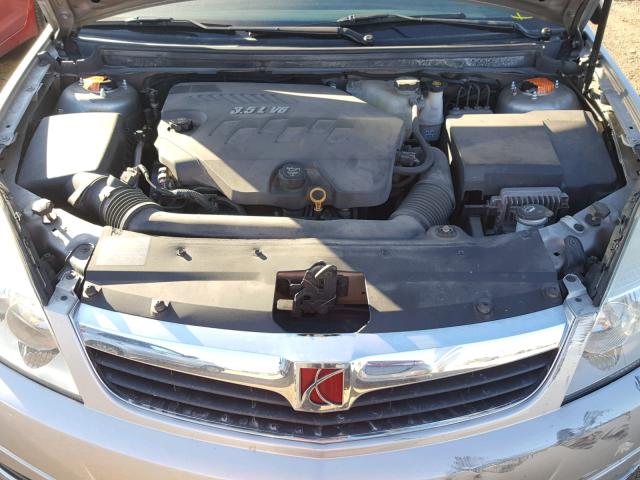 1G8ZS57N17F291772 - 2007 SATURN AURA XE SILVER photo 7