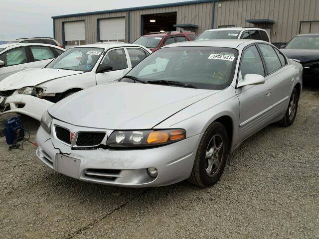 1G2HX54K124194044 - 2002 PONTIAC BONNEVILLE SILVER photo 2