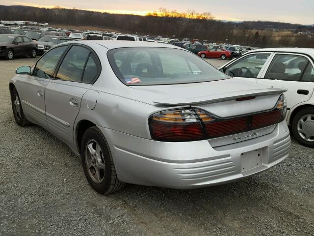 1G2HX54K124194044 - 2002 PONTIAC BONNEVILLE SILVER photo 3