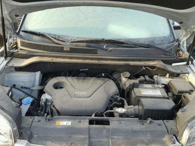 KNDJN2A28E7713292 - 2014 KIA SOUL SILVER photo 7