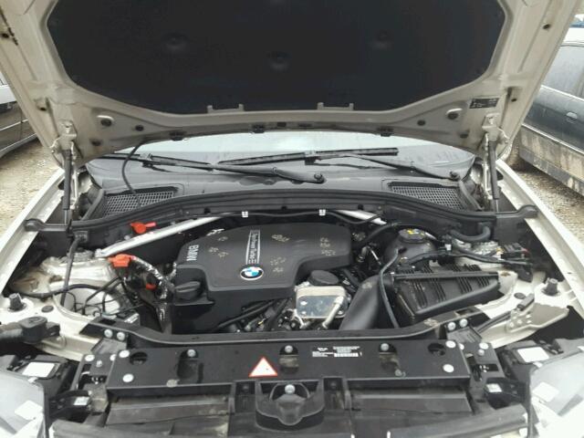 5UXWZ7C5XF0M83326 - 2015 BMW X3 SDRIVE2 Сұр фото 7