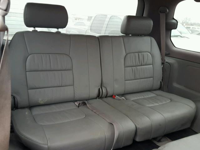 JTJHT00WX43539659 - 2004 LEXUS LX 470 GRAY photo 9