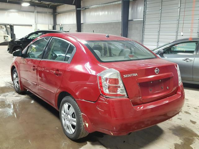 3N1AB61E79L615658 - 2009 NISSAN SENTRA 2.0 RED photo 3