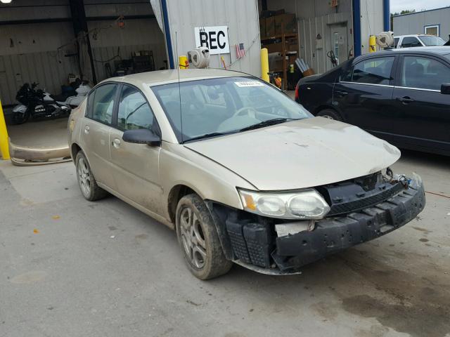 1G8AL52F83Z141290 - 2003 SATURN ION LEVEL GOLD photo 1