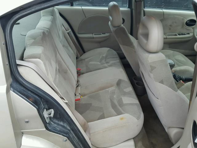 1G8AL52F83Z141290 - 2003 SATURN ION LEVEL GOLD photo 6