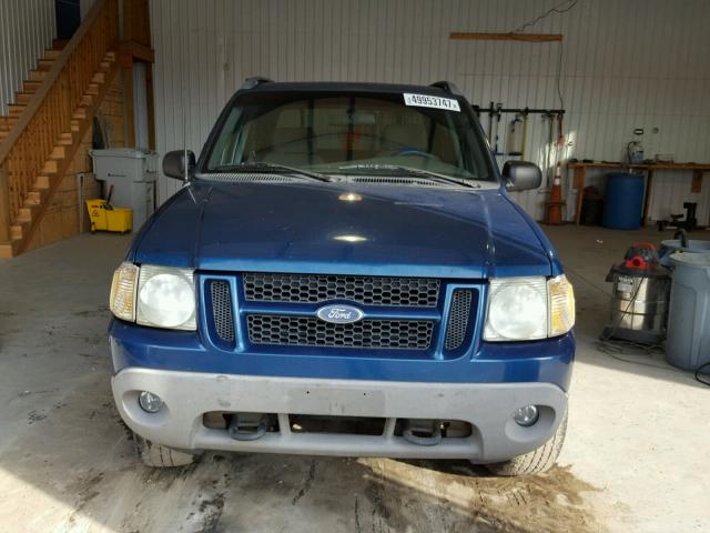 1FMZU77E52UB98913 - 2002 FORD EXPLORER S BLUE photo 9