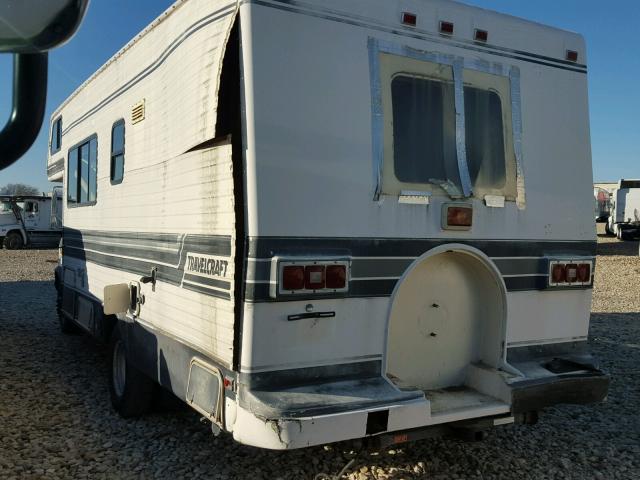 1FDKE30G6KHA37563 - 1989 FORD MOTORHOME WHITE photo 3