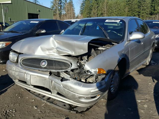 1G4HP52K044163476 - 2004 BUICK LESABRE CU SILVER photo 2