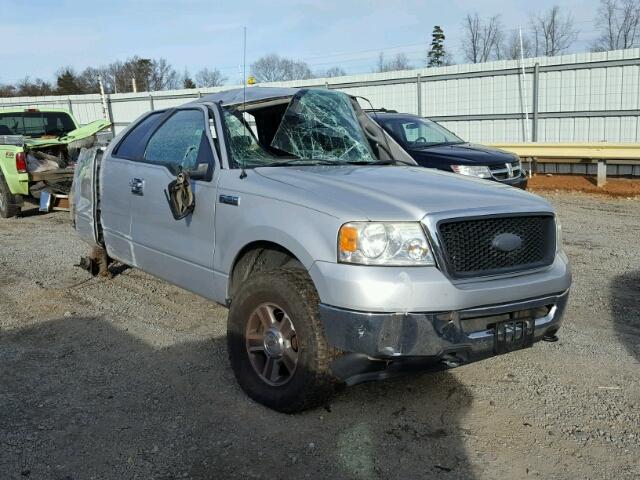 1FTRX14W67NA05644 - 2007 FORD F150 SILVER photo 1