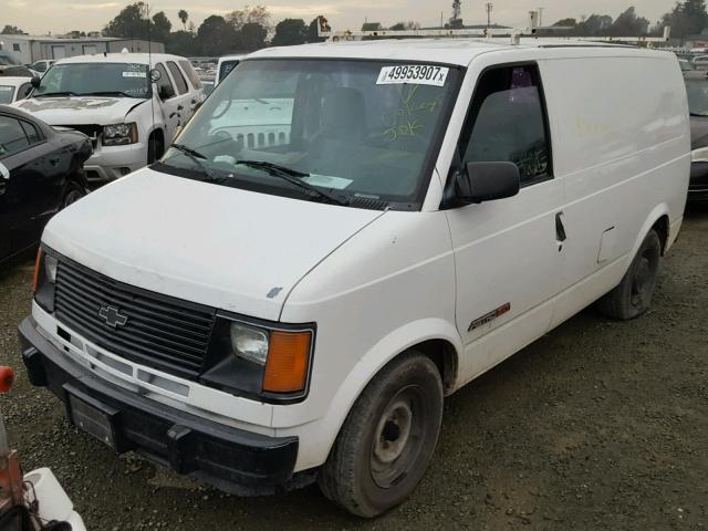 1GCDM19Z0NB114198 - 1992 CHEVROLET ASTRO WHITE photo 2