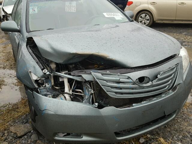 4T1BE46K39U836333 - 2009 TOYOTA CAMRY BASE TURQUOISE photo 9