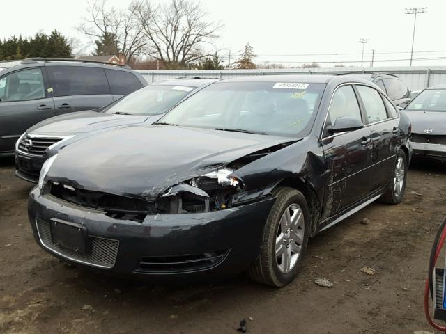 2G1WB5E35C1314748 - 2012 CHEVROLET IMPALA LT CHARCOAL photo 2