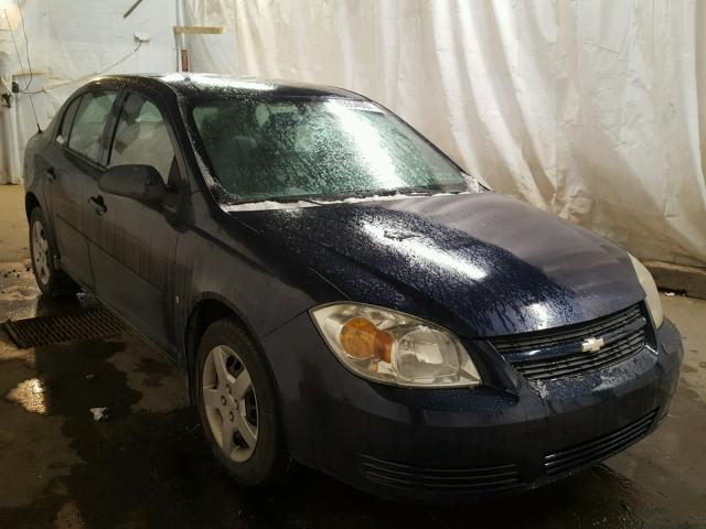 1G1AK58F087134250 - 2008 CHEVROLET COBALT LS BLUE photo 1