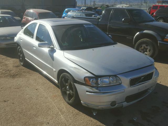 YV1RS592762535367 - 2006 VOLVO S60 2.5T SILVER photo 1