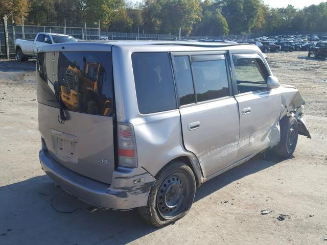 JTLKT324154027763 - 2005 TOYOTA SCION XB Gümüş foto 4