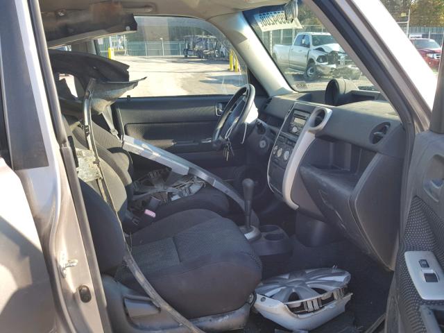 JTLKT324154027763 - 2005 TOYOTA SCION XB Gümüş foto 5