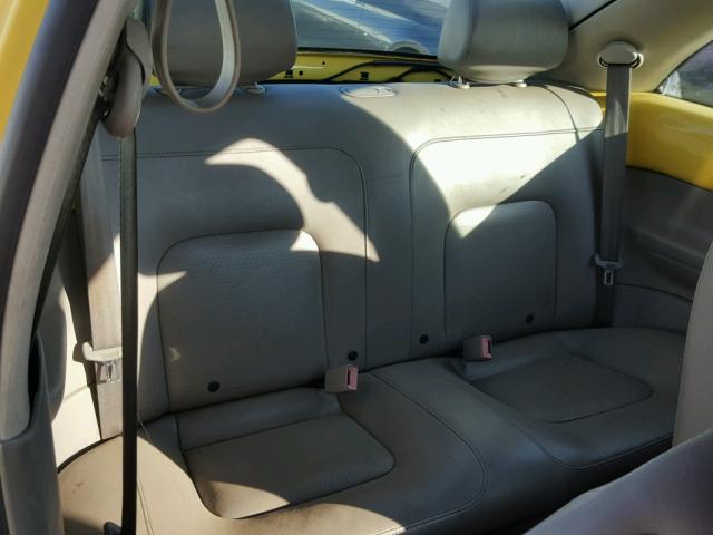 3VWCD31C64M413150 - 2004 VOLKSWAGEN NEW BEETLE Sarı foto 6