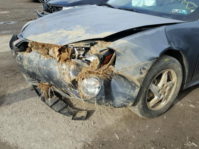 2G2WP522451203880 - 2005 PONTIAC GRAND PRIX ნაცრისფერი ფოტო 9