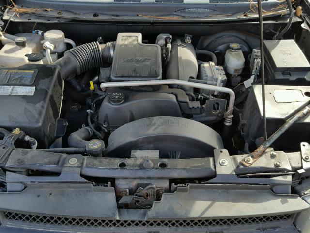 1GNDS13S852290635 - 2005 CHEVROLET TRAILBLAZE BLACK photo 7