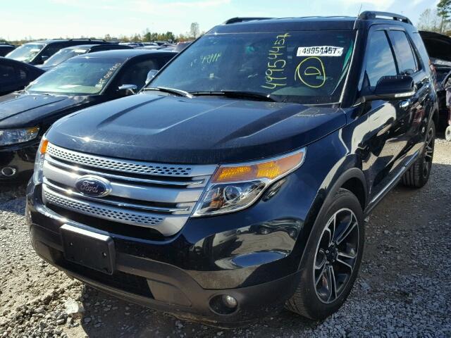 1FM5K7D80FGB07229 - 2015 FORD EXPLORER X BLACK photo 2